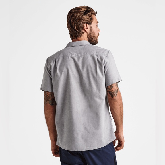 Roark Well Worn Oxford Shirt - Sm - Picture 2 of 7